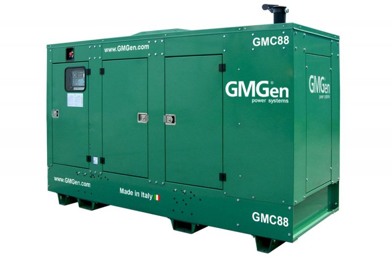 Дизельный генератор GMGen GMC88 в кожухе с АВР