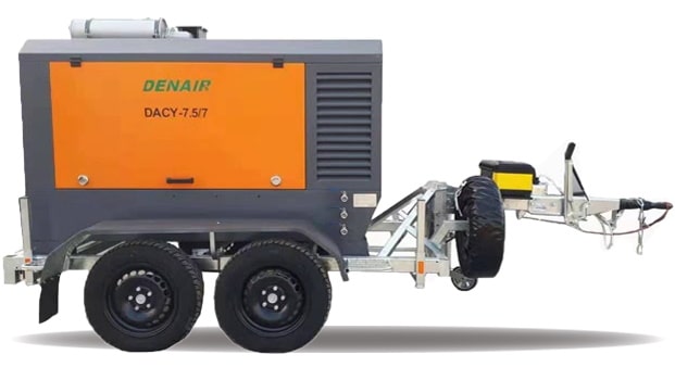 Дизельный компрессор Denair DACY-5/8