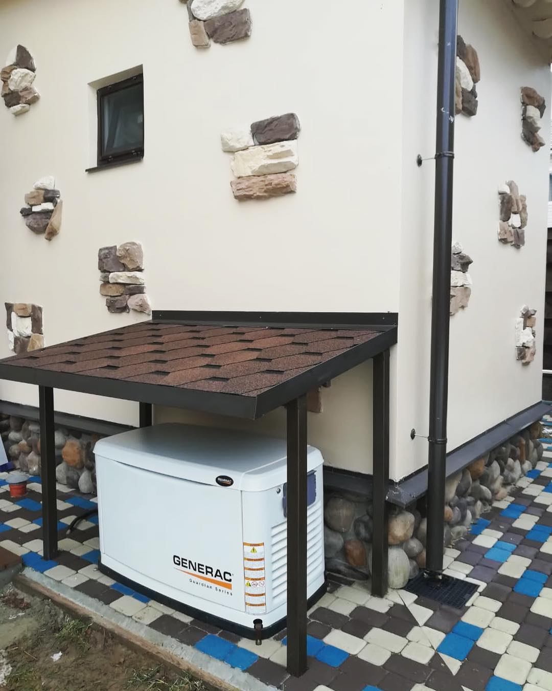 Доставили, подключили, настроили генератор Generac