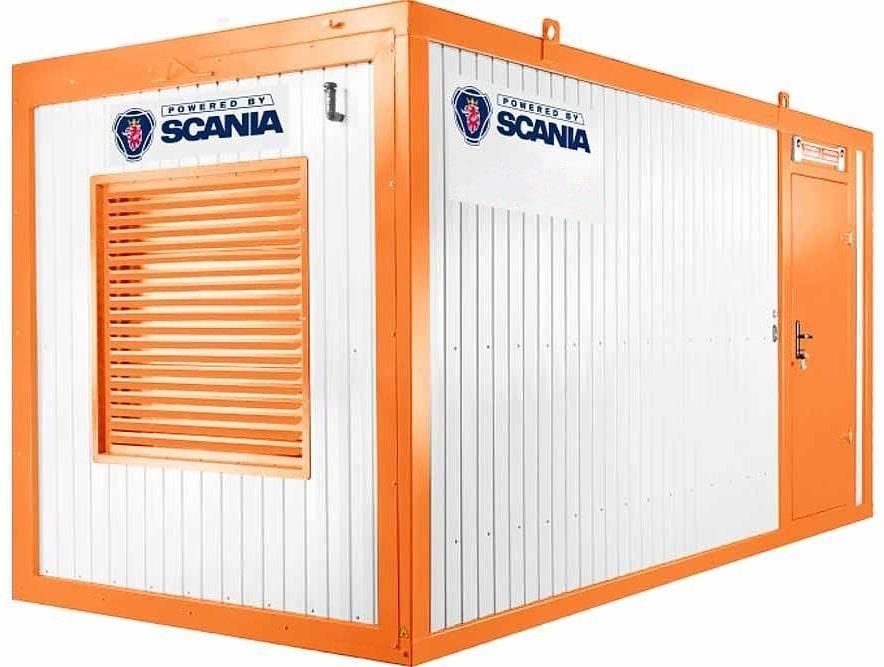 Дизельный генератор Scania GMP 688 в контейнере