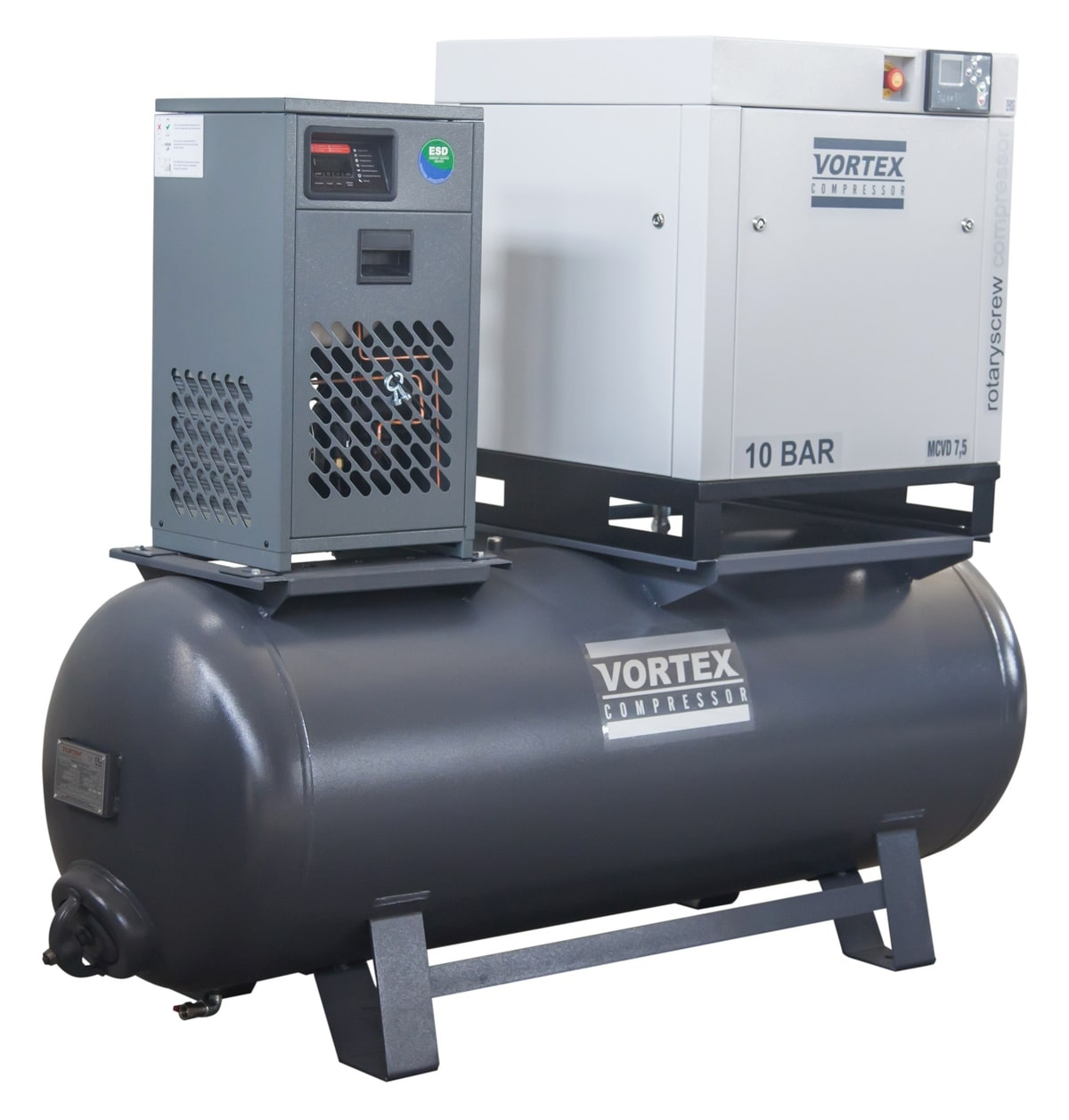 Винтовой компрессор Vortex MCVD 4/200L 10 бар