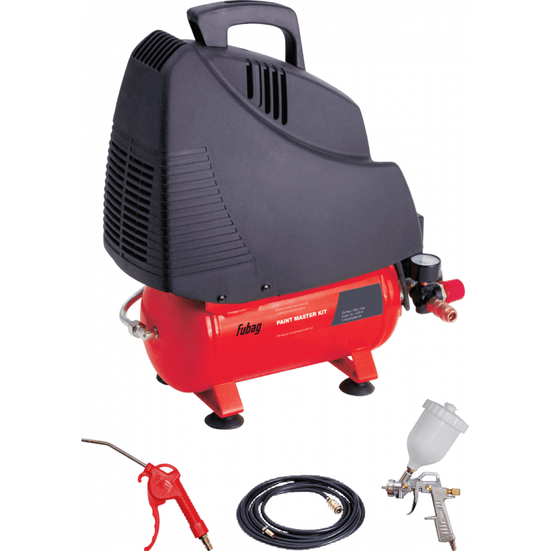 Поршневой компрессор Fubag PAINT MASTER KIT + 3 предмета
