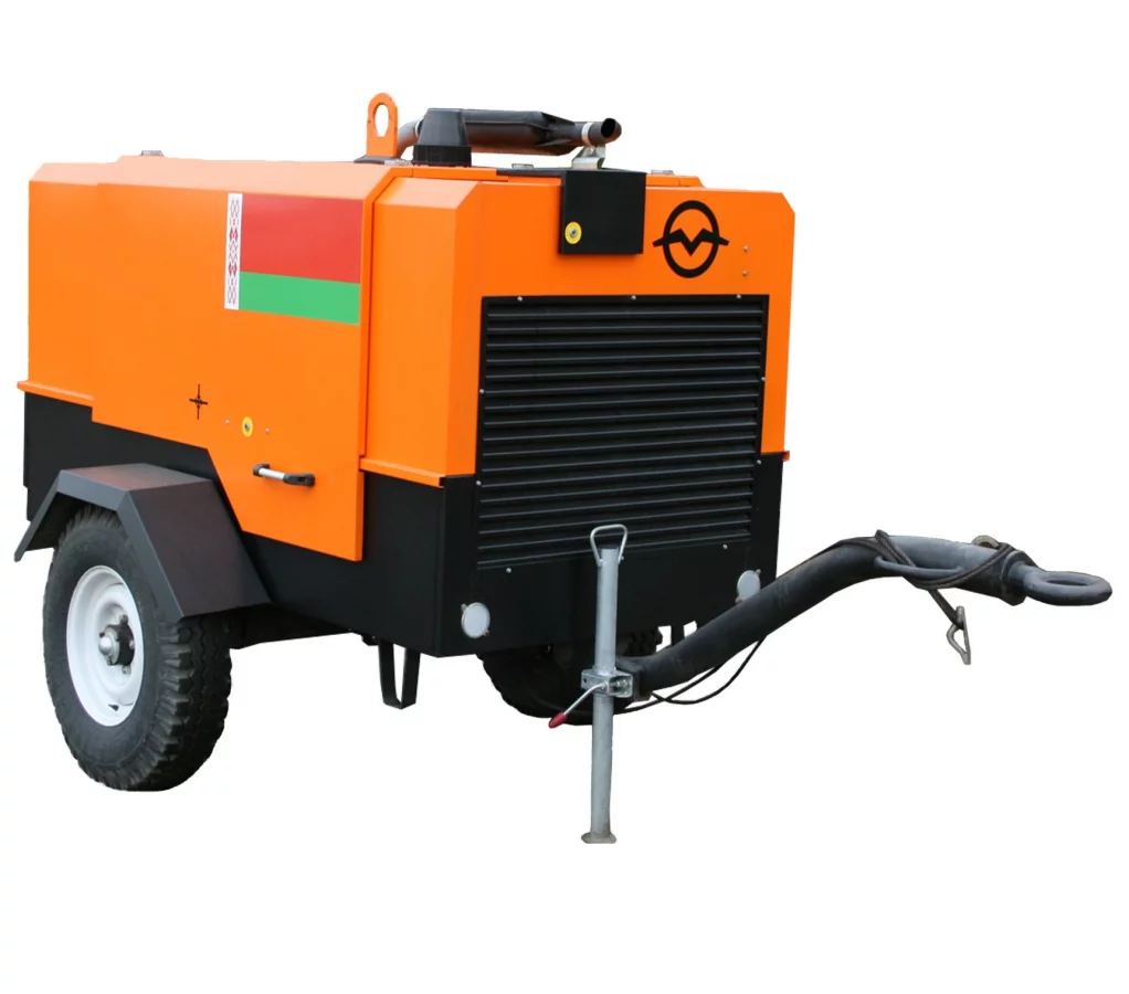 Дизельный компрессор ММЗ-ПВ6/0,7 (с регулируемым дышлом)
