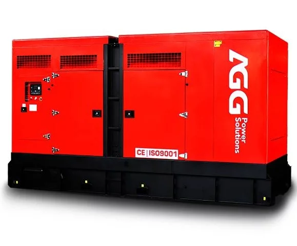 Дизельный генератор AGG D550D5 в кожухе