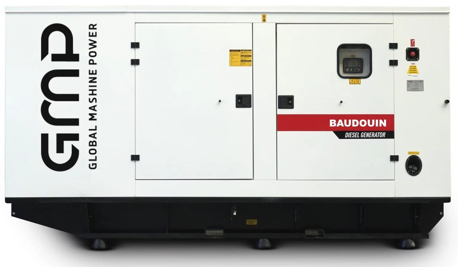 Дизельный генератор Baudouin GMP 350BM в кожухе
