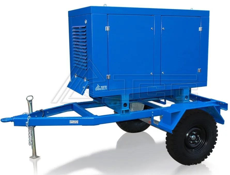 Дизельный генератор ТСС АД-10С-230-1РПМ13 на шасси