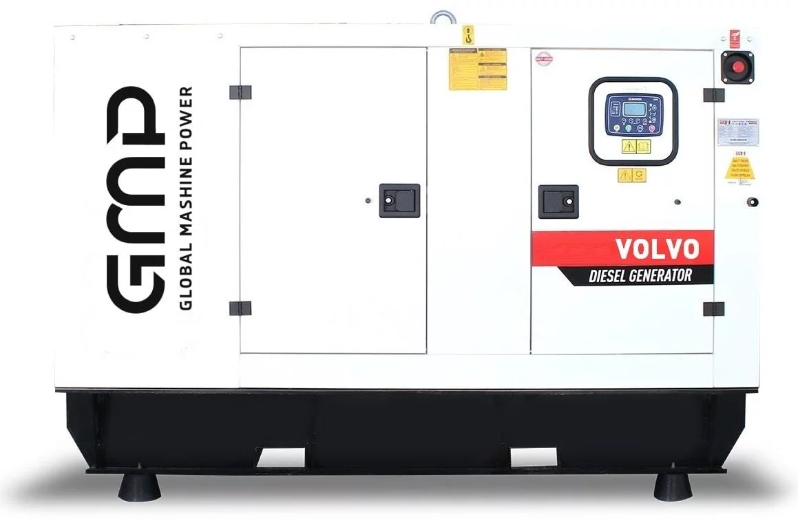 Дизельный генератор Volvo GMP 385VM в кожухе