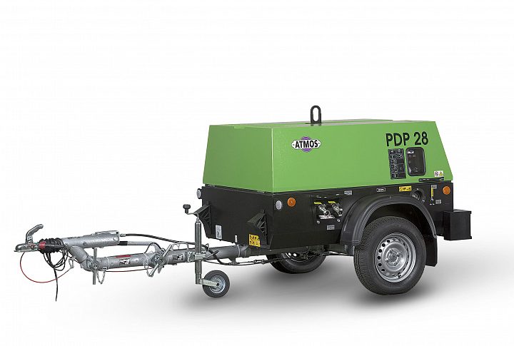 Дизельный компрессор Atmos PDP 28 7 регул с тормозом
