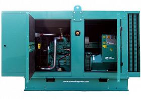 Дизельный генератор Cummins C220D5e в кожухе — фото 2