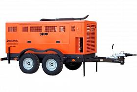 Дизельный компрессор ЗИФ ПВ-16/1,6 на шасси — фото 1