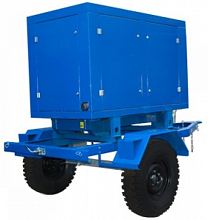 Дизельный генератор ТСС АД-10С-230-1РПМ11 на шасси — фото 2