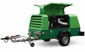 Дизельный компрессор Dalgakiran PDP 65-12 (фикс без тормоза) — фото 5
