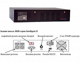 Источник бесперебойного питания ELTENA Intelligent II 600RM — фото 2