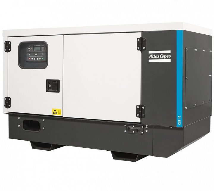 Дизельный генератор Atlas Copco QIS 25 в кожухе с АВР