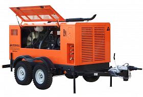 Дизельный компрессор ЗИФ ПВ-22/0,7 на шасси — фото 2