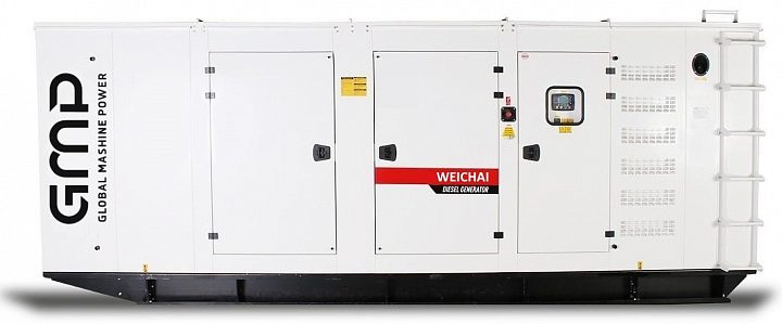 Дизельный генератор Weichai GMP 990WA в кожухе