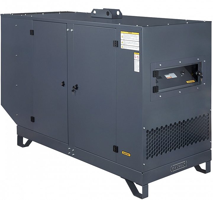 Газовый генератор Gazvolt 70T21 в кожухе с АВР